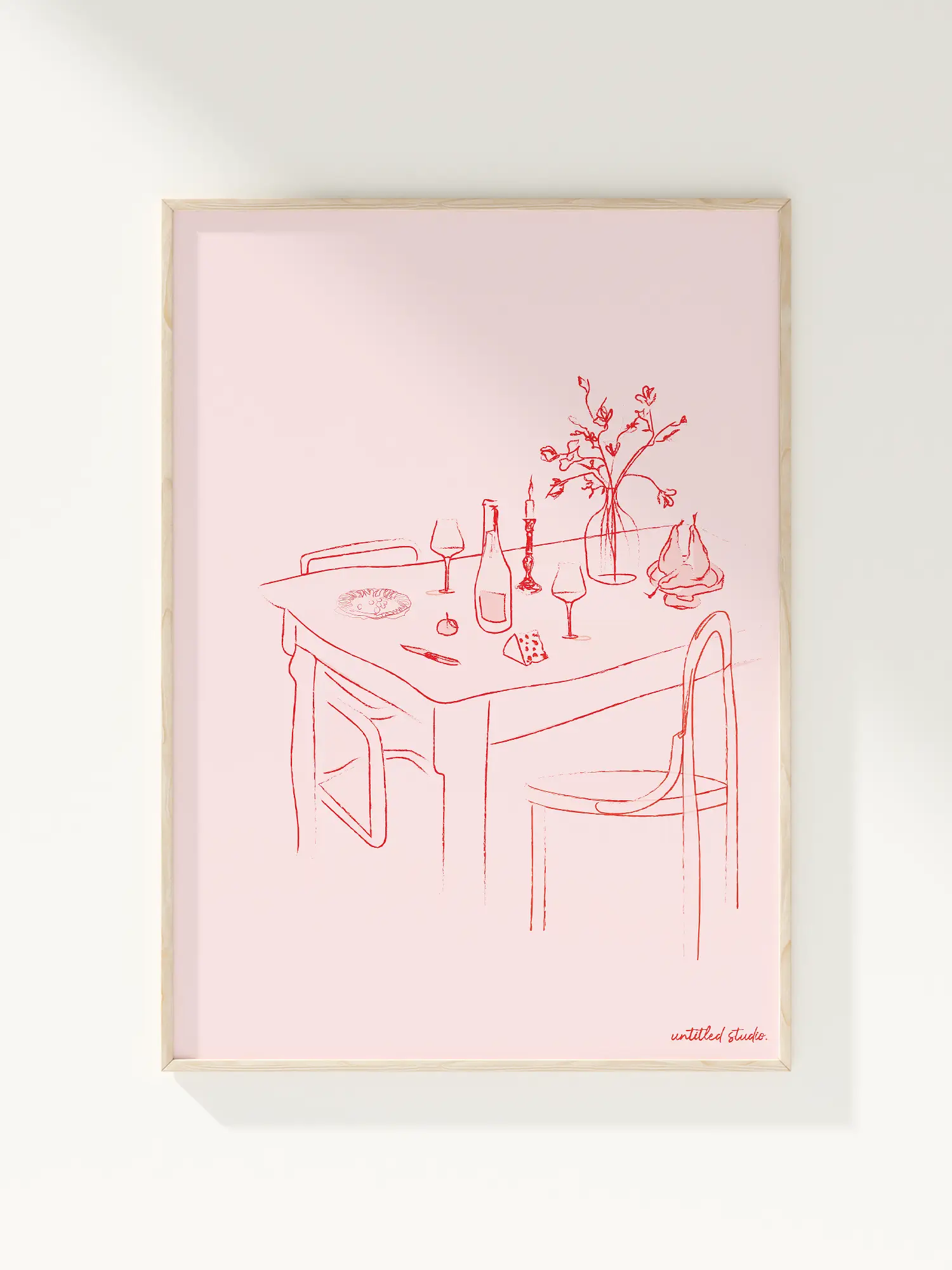 Dinner date - A2 - 42x59.4 cm